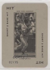 2005 Donruss Throwback Threads Polo Grounds Hit Short 2 Base /35 Hideki Matsui