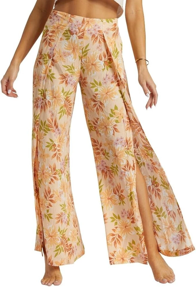Billabong Split Spirit Pants Women’s Size Small/8 Floral Print NDY0
