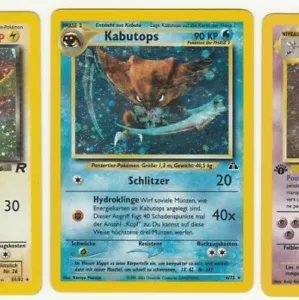 Nintendo Pokemon TCG CCG - Neo Discovery Kabutops GERMAN 6/75 RARE NM - Picture 1 of 2