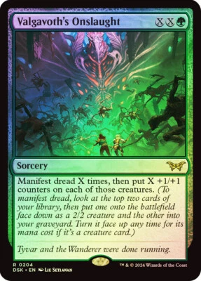 Valgavoth's Onslaught Duskmourn: House of Horror Foil NM - Image 1 of 3