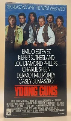 Young Guns VHS 1989 Lou Diamond Phillips **Buy 2 Get 1 Free** Foto 1 de 3