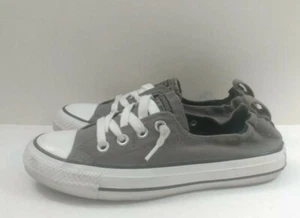 Converse 543202F Womens All Star Chuck Taylor Casual Shoes GREY/White Sz 6 - Picture 1 of 12