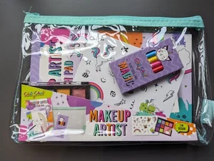 Chit Chat Girls Makeup Artist Gift Set Eyeshadow Pencil Case Bag Crayons Kids - Picture 1 of 2