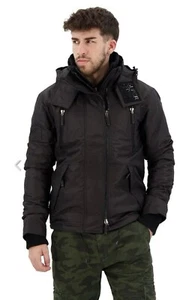 Superdry Jacket Coat Hooded Mountain SD Windcheater Jacket Size M NWT - Picture 1 of 5