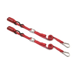 APICO RACELINE MOTORCYCLE TIE DOWNS SNAP HOOK FOR TRIALS MX ENDURO ETC PAIR - Picture 1 of 1