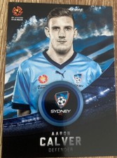 2016/17 Tap N Play A-League Aaron Calver Sydney FC Trading Card #157