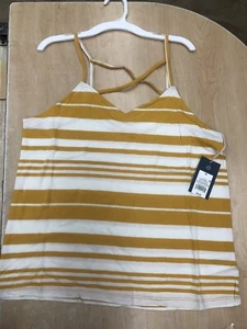 Cami sin mangas con cuello en V espalda cruzada talla mediana 50 % de descuento al por menor - Imagen 1 de 4