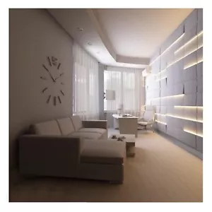 Set of polyurethane molds LED-PRIME | Decorative 3D panels Concrete Cement - Picture 1 of 9