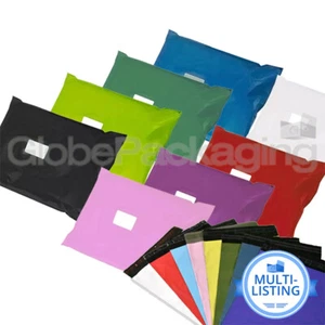 Farbige Versandtaschen Post Post Porto Polyethylen Plastiktüten Schälen & Versiegeln - Bild 1 von 58