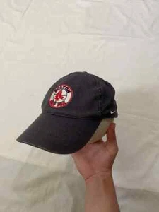 VINTAGE NIKE TEAM BOSTON RED SOCKS BASEBALL TEAM CAP DAD HAT MLB JERSEY AMERICA - Picture 1 of 9