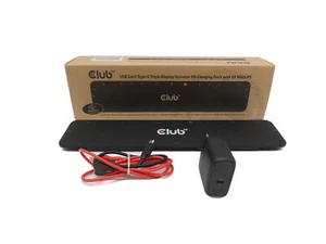 Club3D Usb-C Dock (CSV-1564) 65Watt Usb-C HDMI USB3.0 SD Lecteur D Ecarte - Photo 1/4