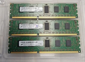 Micron Desktop PC3L-10600R 2GB DDR3 RAM Memory Total 2GB x 6 bar =12GB - Picture 1 of 2