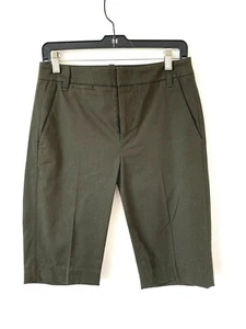 Neu mit Etikett Vince Bermuda Shorts Größe 2 Damen grün - Bild 1 von 4