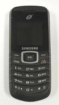 Samsung SGH-T105G - Black and Silver ( Tracfone ) Cellular Candybar Phone - Image 1 of 2