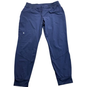 Pantalones de chándal Barco One grandes Petite LP para mujer azul marino elástico activo - Imagen 1 de 9