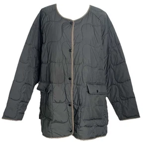 Bernardo Eco Plume Packable Quilted Puffer Jacket Black Size 2XL - Picture 1 of 7
