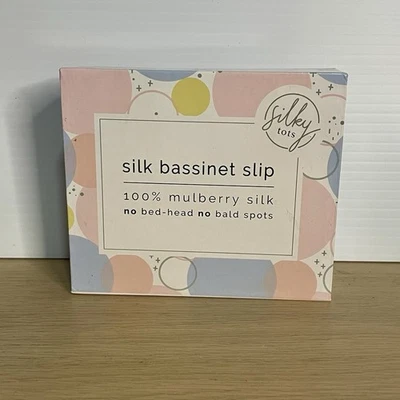 Moisés Silky Tots Slip 100 % seda morera rubor rosa nuevo en caja PVP $79 Foto 1 de 4