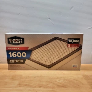 Super Tech 1600 Air Filter 30K Miles Compare To Fram CA7421 for Select GM Truck - Bild 1 von 6