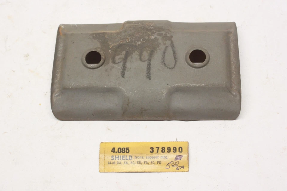 Protector de montaje de soporte de transmisión manual Chevrolet Master 1934-36 GM 378990 NUEVO DE STOCK Foto 1 de 4