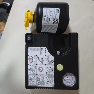 BMW i3 i3s 2015-2021 rueda neumáticos bomba compresor de aire con sellador OEM  Foto 1 de 3