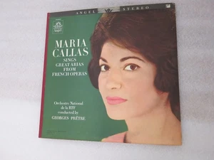 Maria Callas Sings Great Arias From French Operas LP Vinyl 1962 Angel #35882 - Picture 1 of 3