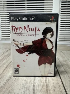 Red Ninja: End of Honor (Sony PlayStation 2) PS2 No Manual RARE - Picture 1 of 5