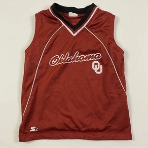 University of Oklahoma Basketball Jersey Boy's Small Reebok Reversible Mesh - Picture 1 of 9