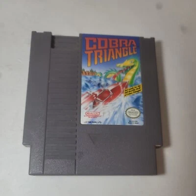 Cobra Triangle -Nintendo Entertainment System NES Boat Racing Game - Image 1 of 3