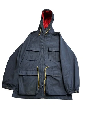 VINTAGE Woolrich Windbreaker Jacket Mens Small Blue Pullover Anorak 90s Classic - Image 1 of 4