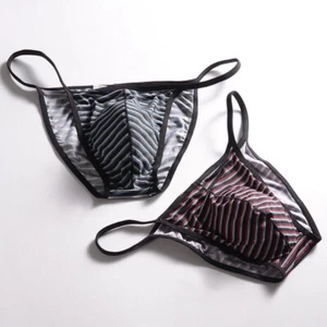 Mens Briefs Bikini Panty Bulge Pouch Underwear Breathable Seamless Underpant LO - Picture 1 of 19