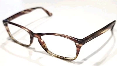 Ray Ban RB5228M 5838 XL Size Brown Oval Eyeglasses 56-17 145 WIDE ARMS - Image 1 of 4
