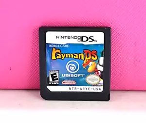 Carrito de videojuegos Rayman DS (Nintendo DS, 2005) Ubisoft solo - Imagen 1 de 18