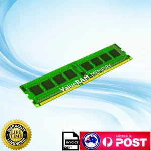 Kingston 8GB DDR3 1600 Mhz Desktop RAM PC3-12800 8G DIMM - Picture 1 of 6