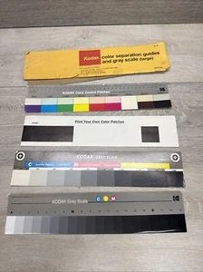 Kodak Guide Separazione Colore e Scala Grigio Vintage - Foto 1 di 1