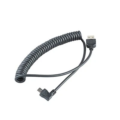 Câble USB 2.0 USB-A vers USB Micro-B 30-135 cm Câble spiralé Connecteur coudé... - Photo 1/2