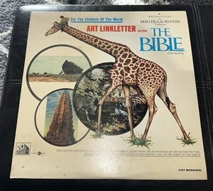 Art Linkletter Lp For The Children Of The World The Bible (W/ Lyric Sheet) On 20 - Picture 1 of 7