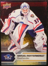 2017-18 17/18 Upper Deck AHL Silver Foil #39 Samuel Montembeault Thunderbirds