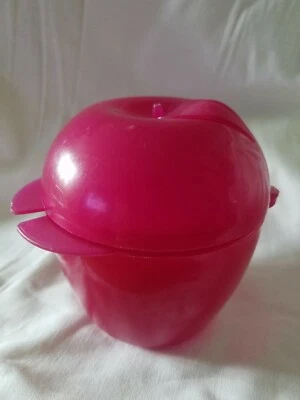 Tupperware Apfel Dose Box Pausenbox Pausendose Apple Himbeere 250ml - Bild 1 von 3