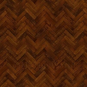 Dolls House Miniature Parquet Flooring 9 Inch Cocoa Colour Oak Strip Effect - Picture 1 of 4