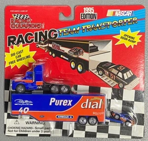 1995 1/87 Patty Moise #40 NASCAR Racing Champions Team Transporter Purex Dial - Bild 1 von 9