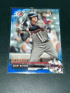 2017 Bowman Draft Drew Waters BLAU /150 - Bild 1 von 1