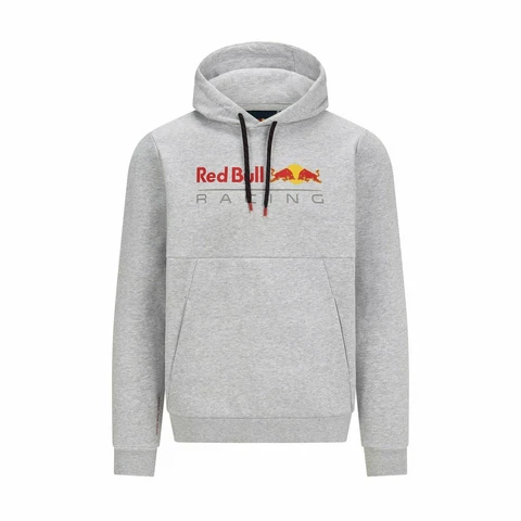 Red Bull Racing F1 Pull Over Hooded Sweatshirt- Gray Cover
