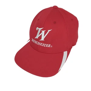 Winchester Arms Cap Hat Red Flex Fit Large XL - Picture 1 of 14
