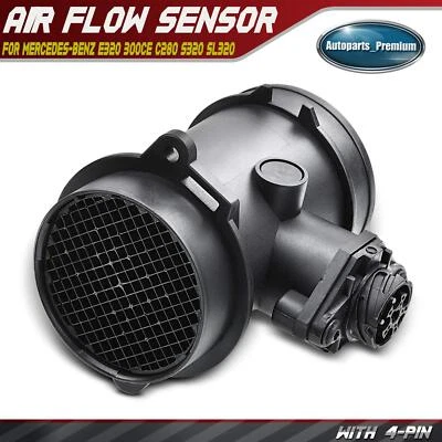 Sensor de flujo de masa de aire MAF para Mercedes-Benz W124 W202 C36 AMG E320 S320 300E C280 Foto 1 de 4