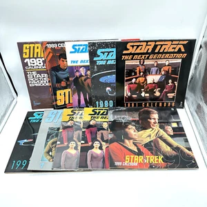 You-Pick Vintage 1987-1999 Star Trek Calendar (25th Anniv., The Next Gen, etc) - Picture 1 of 21