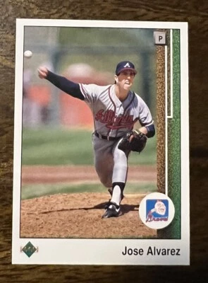 1989 Upper Deck Jose Alvarez Baseball cards #734 - Image 1 of 2