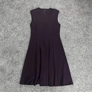 Joseph Damen A-Linie Schurwolle Kleid Größe 10 UK 6 US M Burgunderrot Freizeit Büro - Bild 1 von 13