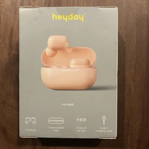 True Wireless Bluetooth Earbuds - heyday- Peach Cream - Picture 1 of 2