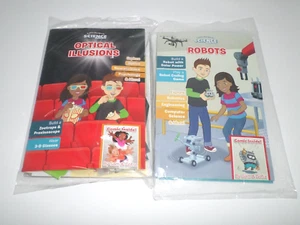 Little Passports Science Junior Kits Optical Illusions and Robots Sealed 5+ - Picture 1 of 3