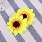 Sunflower Party Accessories - Yellow Hair Clips